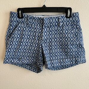 Women’s Dear John blue cuffed shorts, size 28